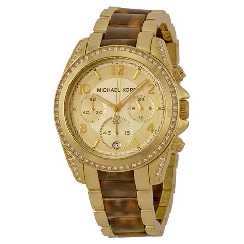 michael kors mk 6094|Michael Kors Blair Chronograph Champagne Dial Gold.